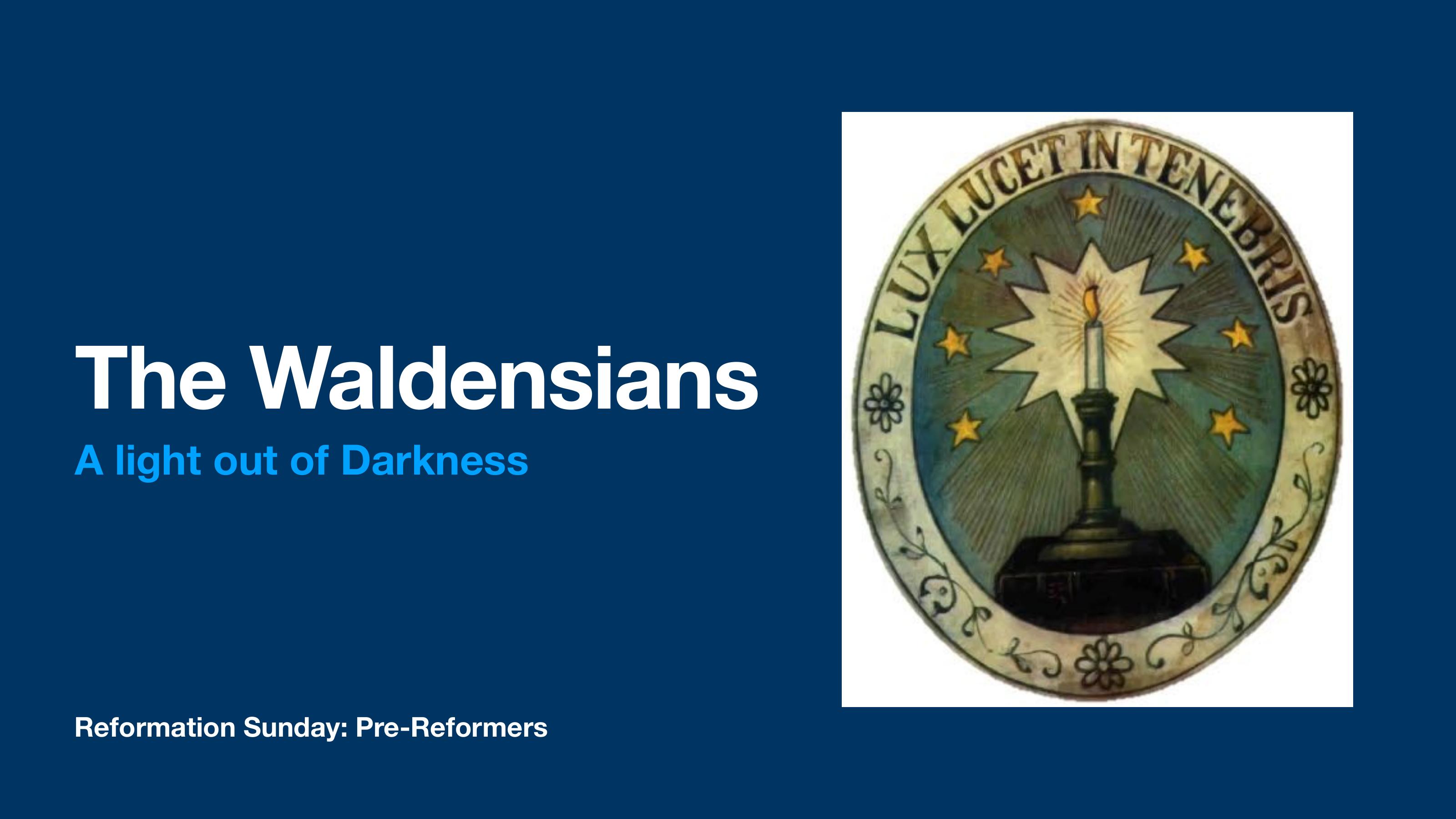 The Waldensians presentation cover